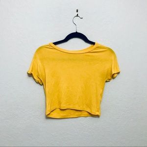 Zara yellow tee